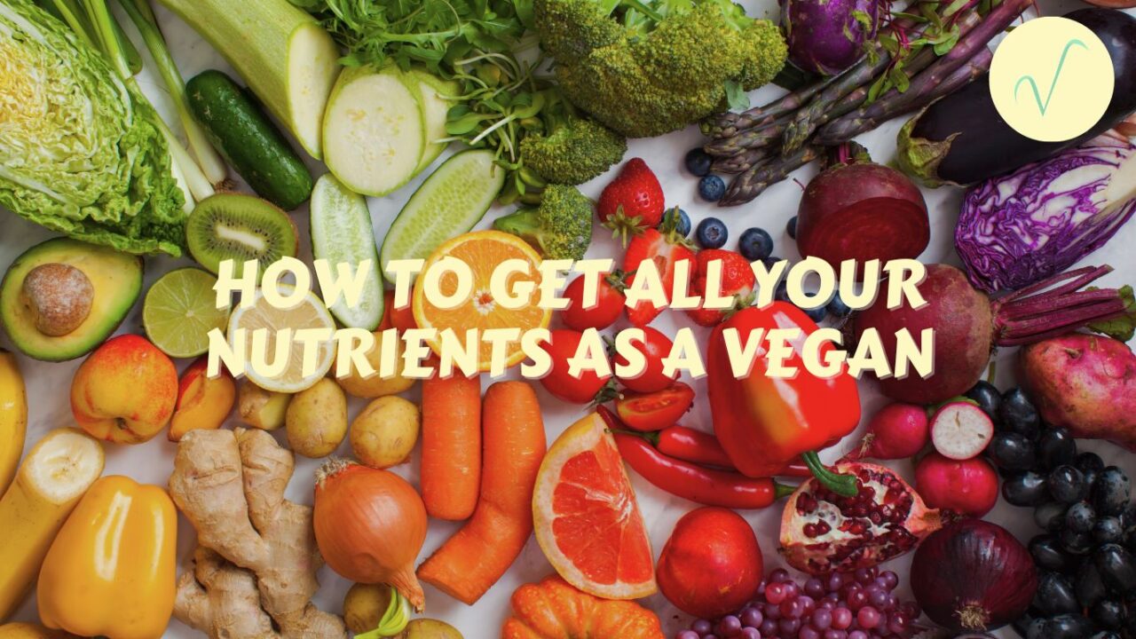 how to get your nutrients as a vegan cover