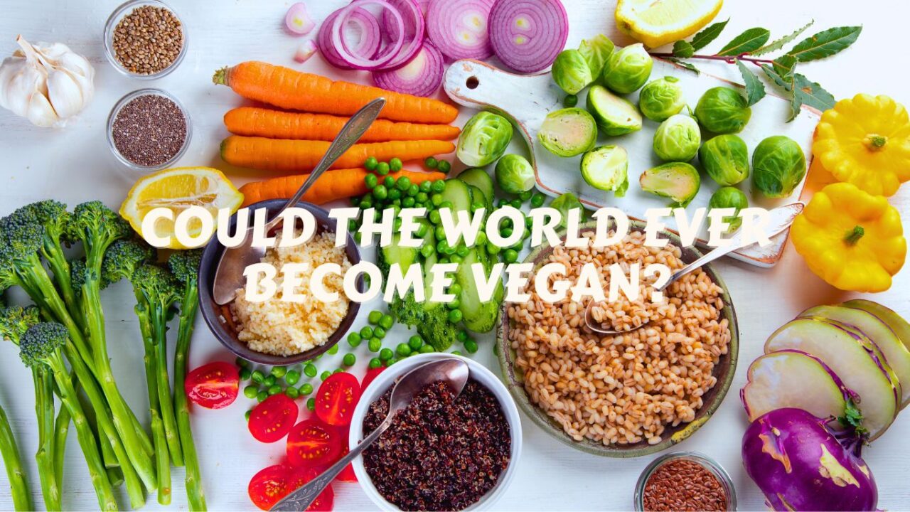 could the world become vegan article cover